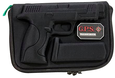 G*Outdoors GPS-913PC Molded Pistol Case  Black 1 Handgun for S&W M&P Shield 380EZ,9,40,45