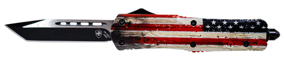 Templar Knife LWUS231 Wood US Flag  3.50