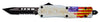 Templar Knife SWTP531 We The People Small 2.25 Tanto Part Serrated Black 440C Stainless Steel US Flag Zinc Aluminum Alloy Handle OTF