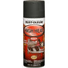 High-Heat Spray Enamel, Flat Black, 12-oz.