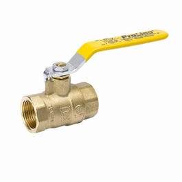 Full Port Ball Valve, Lead Free, Forged Brass, 2-In.