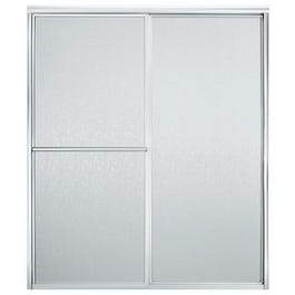 Bypass Glass Shower Door for Seated Shower Surround, 54-3/8-59-3/8-In.  x 70-In.
