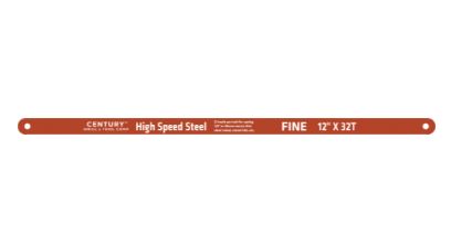 Century Drill And Tool Hacksaw Blade 12″ X 32T Teeth Per Inch-High Speed Steel (12″ X 32T)