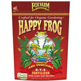 Happy Frog Tomato & Vegetable Fertilizer, 5-7-3 Formula, 4-Lbs.