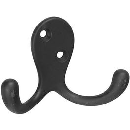 Hook, Robe, Double-Prong, Oil-Rubbed Bronze