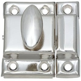 Cabinet Turn, Nickel, 1-1/4 x 1-3/4-In.
