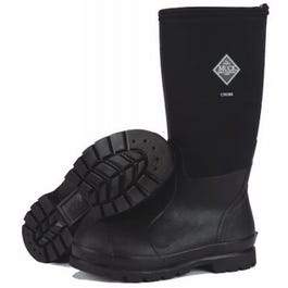 Chore High Work Boots, Black, Unisex Size 7 Men/8 Women