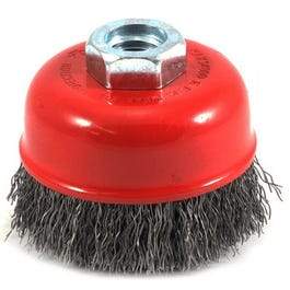 Crimped Wire Cup Brush, 2.75-In.