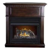 Early American Gas Fireplace, Vent-Free, Dual Fuel, 27,500-BTU