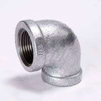 LDR Industries Galvanized Iron Pipe Fittings Elbows Reducers 1/2 in. x 3/8 in. (1/2 in. x 3/8 in.)
