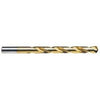 Drill Bit, Titanium, Jobber Length, 3/8-In.