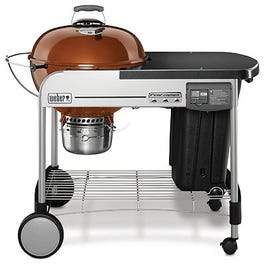 Performer Deluxe Charcoal Grill, Copper, 22-In.