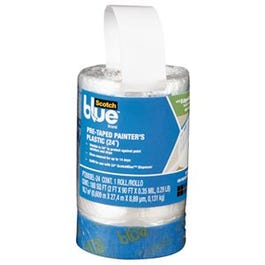 Painter's Plastic, Pre-Taped, 24-In. x 90-Ft.