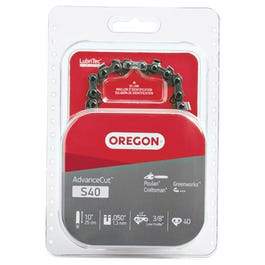 Chainsaw Chain, 91VG Low Profile Xtraguard Premium C-Loop, 10-In.