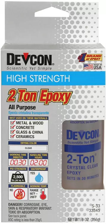Devcon® 2 Ton® Epoxy 4.5 Oz. (4.5 Oz.)