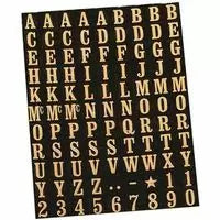 Hy-Ko 3/8in Mylar Numbers And Letters 99/Pack (MM-1) (3/8 in.)