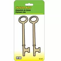 Hy-ko Products Flat Skeleton Keys (2 Piece)