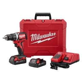 M18 18-Volt Compact Drill / Driver Kit, Brushless Motor, 1/2-In., 2 Lithium-Ion Batteries