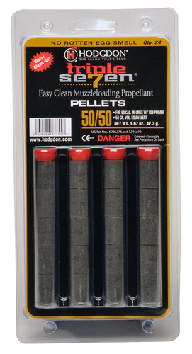 Hodgdon T7BP5050 Triple Seven Pellets 50 Cal 50 Grain 24 Pack