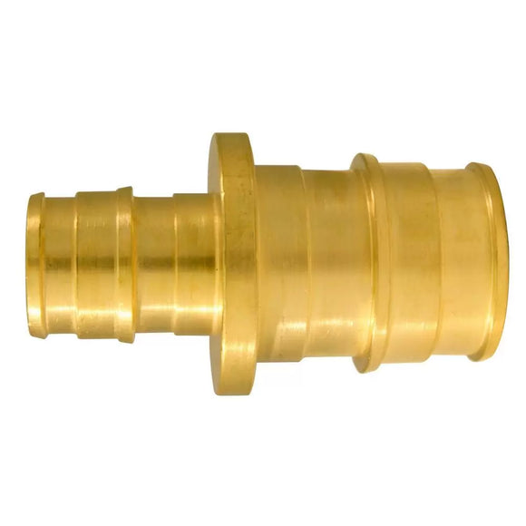 Apollo 1/2 in. x 3/4 in. Brass PEX-A Barb  Reducing Coupling (1/2