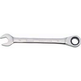Metric  Ratcheting Combination Wrench, Long-Panel, 11mm