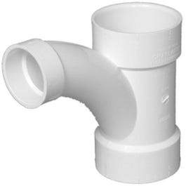 Pipe Fitting, Reducing Combination Tee Wye, 3 x 3 x 2-In.