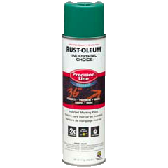 Rust-Oleum® System Water-Based Precision Line Marking Paint Safety Green (17 Oz, Safety Green)