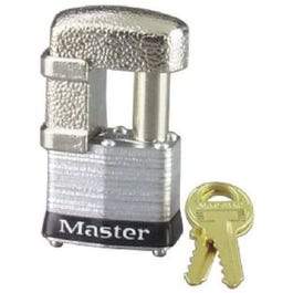 4-Pin Shrouded Double-Locking Padlock With Guarded Shackle