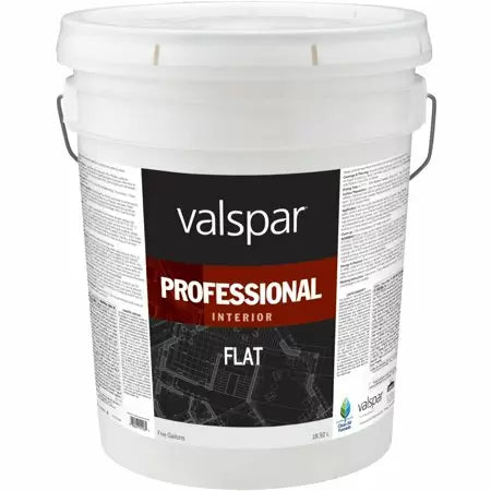 Valspar® Professional Interior Paint 5 Gallon Flat Medium Base (5 Gallon, Flat Medium Base)