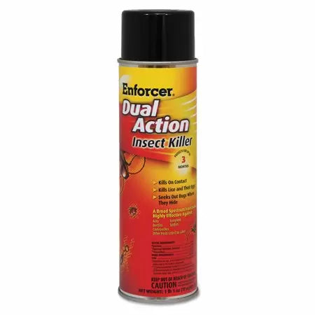 Enforcer Dual Action Insect Killer, For Flying/Crawling Insects, 17 oz Aerosol (17 Oz)
