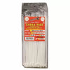 Tool City 8 in. L White Cable Tie 100 Pack (8, White)