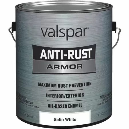 Valspar® 4000™ Alkyd Enamel  1 Gallon Satin White (1 Gallon, Satin White)
