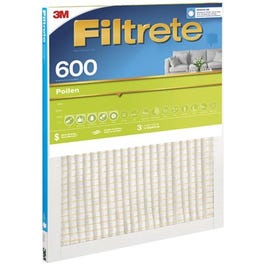 Furnace Filter, Dust Reduction, 3-Month, Green, 20 x 30 x 1-In.