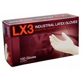 Disposable Latex Gloves, Large, 100-Ct.