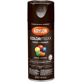 COLORmaxx Spray Paint + Primer, Metallic Oil-Rubbed Bronze, 12-oz.