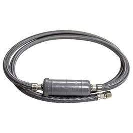 Ice Maker Connector Hose, 1/4 x 1/4 Compression x 60-In.