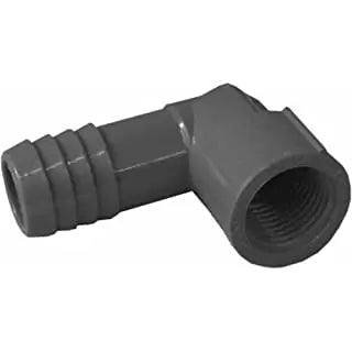Genova Products Combination Reducing Insert Elbow, 3/4 x 1/2 (3/4 x 1/2)