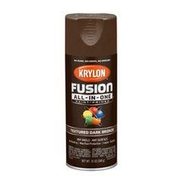 Fusion All-In-One Spray Paint + Primer, Textured Dark Bronze, 12-oz.