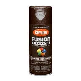 Fusion All-In-One Spray Paint + Primer, Hammered Cocoa Brown, 12-oz.