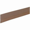 Door Sweep, Self-Adhesive, Brown, 36-In.