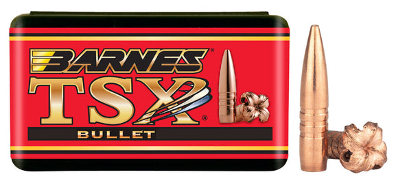 Barnes Bullets 30347 TSX  30 Caliber .308 150 GR TSX Boat Tail 50 Per Box