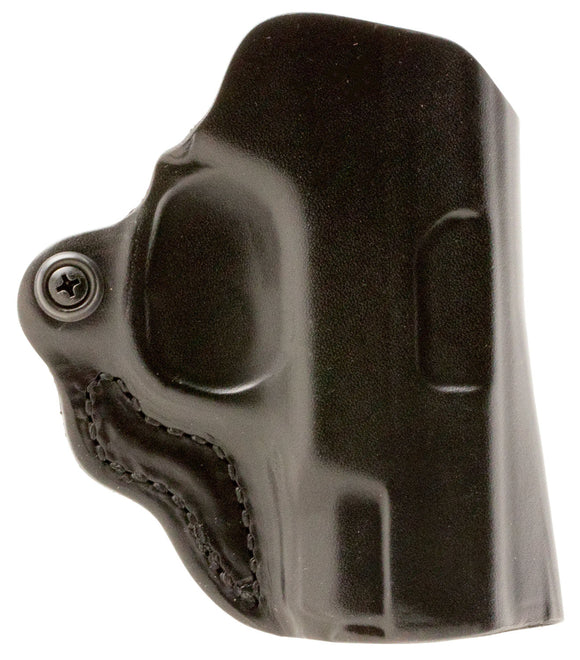 Desantis Gunhide 019BA8BZO Mini Scabbard  Black Leather Belt Glock 43 Right Hand