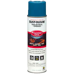 Rust-Oleum® Water-Based Precision Line Marking Paint Blue (17 Oz, Blue)