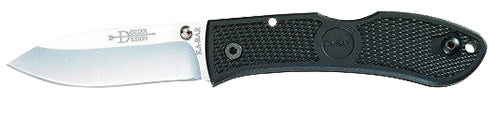 Ka-Bar 4062 Dozier  3 Drop Point Plain AUS 8A Steel Zytel Black Handle Folding