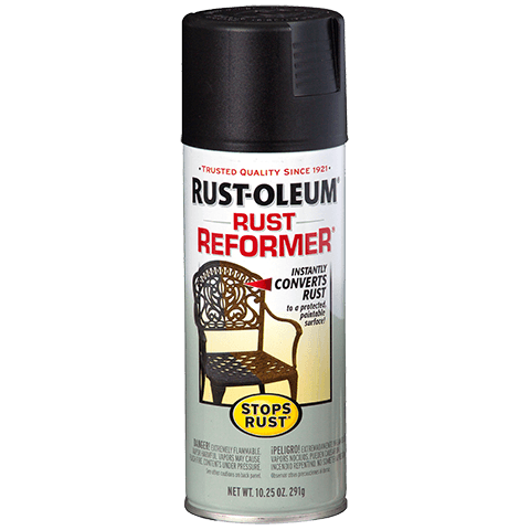 Rust-Oleum Stops Rust® Rust Reformer Spray Paint (Black)