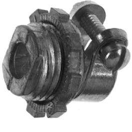 Conduit Fitting, Flexible Squeeze Connector, 1/2-In.