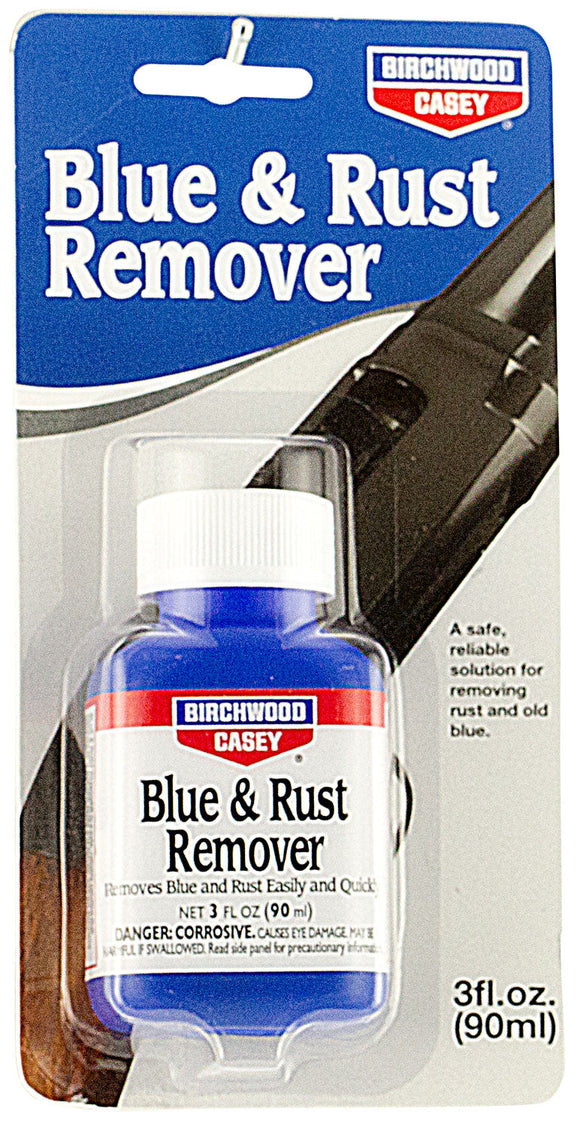 Birchwood Casey 16125 Blue & Rust Remover  3 oz Jar