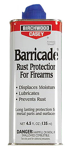 Birchwood Casey 33128 Barricade Rust Protection 4.5 oz Can