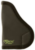 Sticky Holsters SM1 SM-1 Micro Handgun Up to 2.5 Latex Free Synthetic Rubber Black w/Green Logo