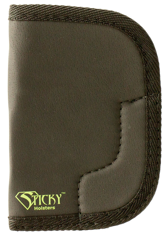 Sticky Holsters MD6 MD-6 Ruger SP101 Latex Free Synthetic Rubber Black w/Green Logo